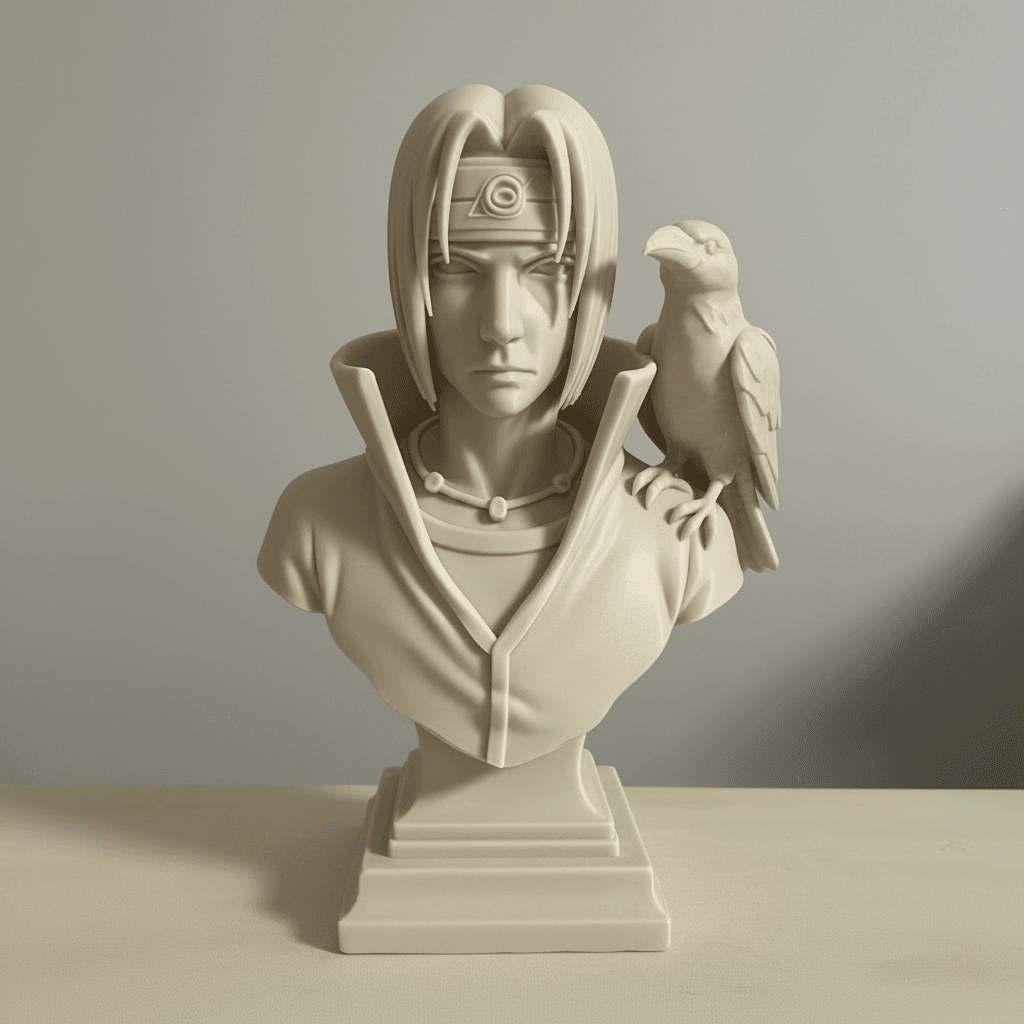 Itachi Uchiha Bust 3D printed bust