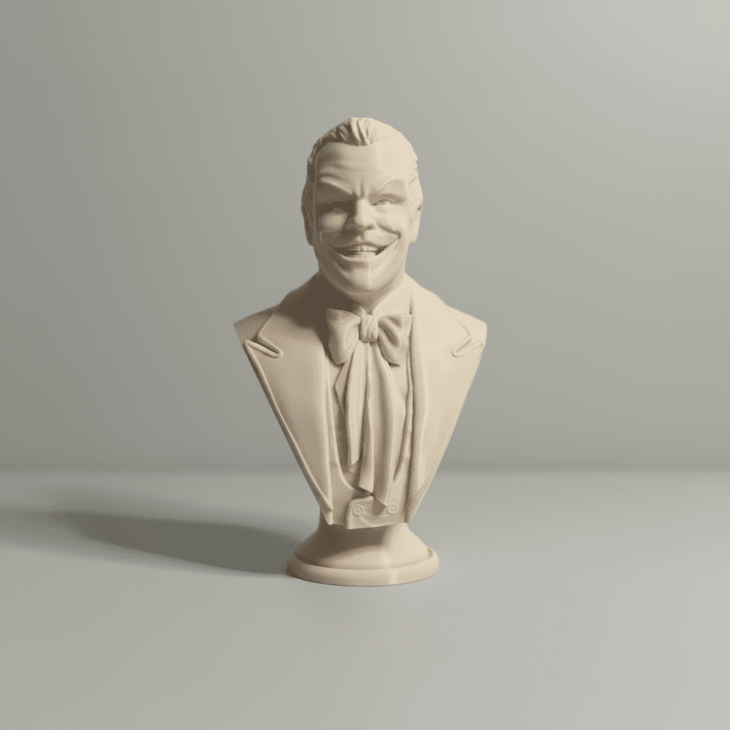 The Joker Bust 3D printed bust