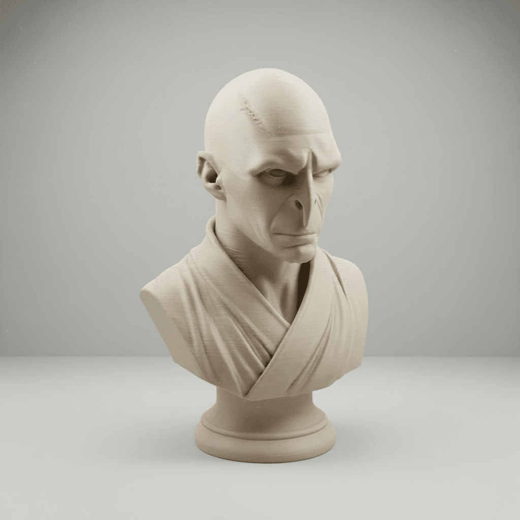 Voldemort Bust 3D printed bust