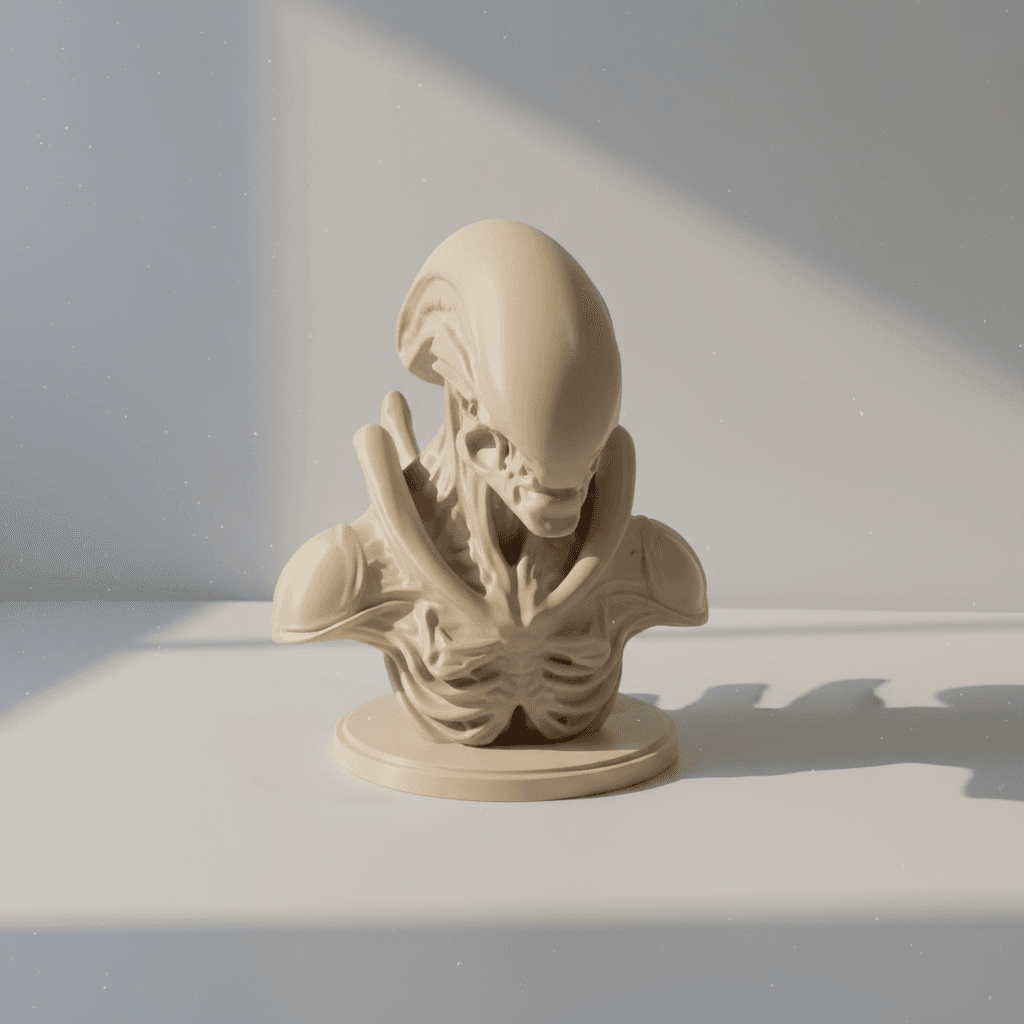 Xenomorph Alien Bust 3D printed bust